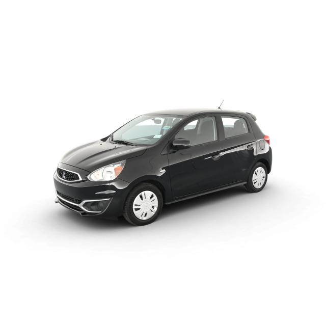Used Mitsubishi Mirage with manual transmission in black or silver